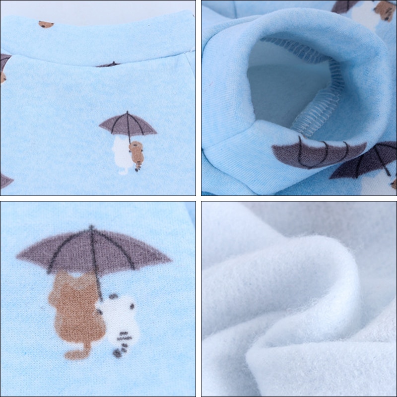 Cat's Colorful Print Sweatshirt