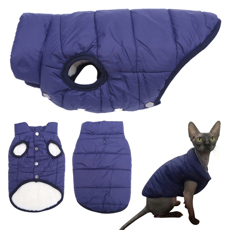 Cat's Windproof Soft Fleece Winter Vest Cat's Windproof Soft Fleece Winter Vest