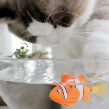 Water Robot Fish for Cat